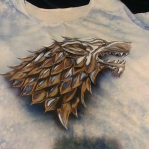 GOT Team Stark BlackMilk Girlfriend Tee M